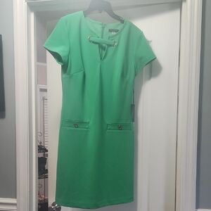 Tommy Hilfiger Green Mini Dress